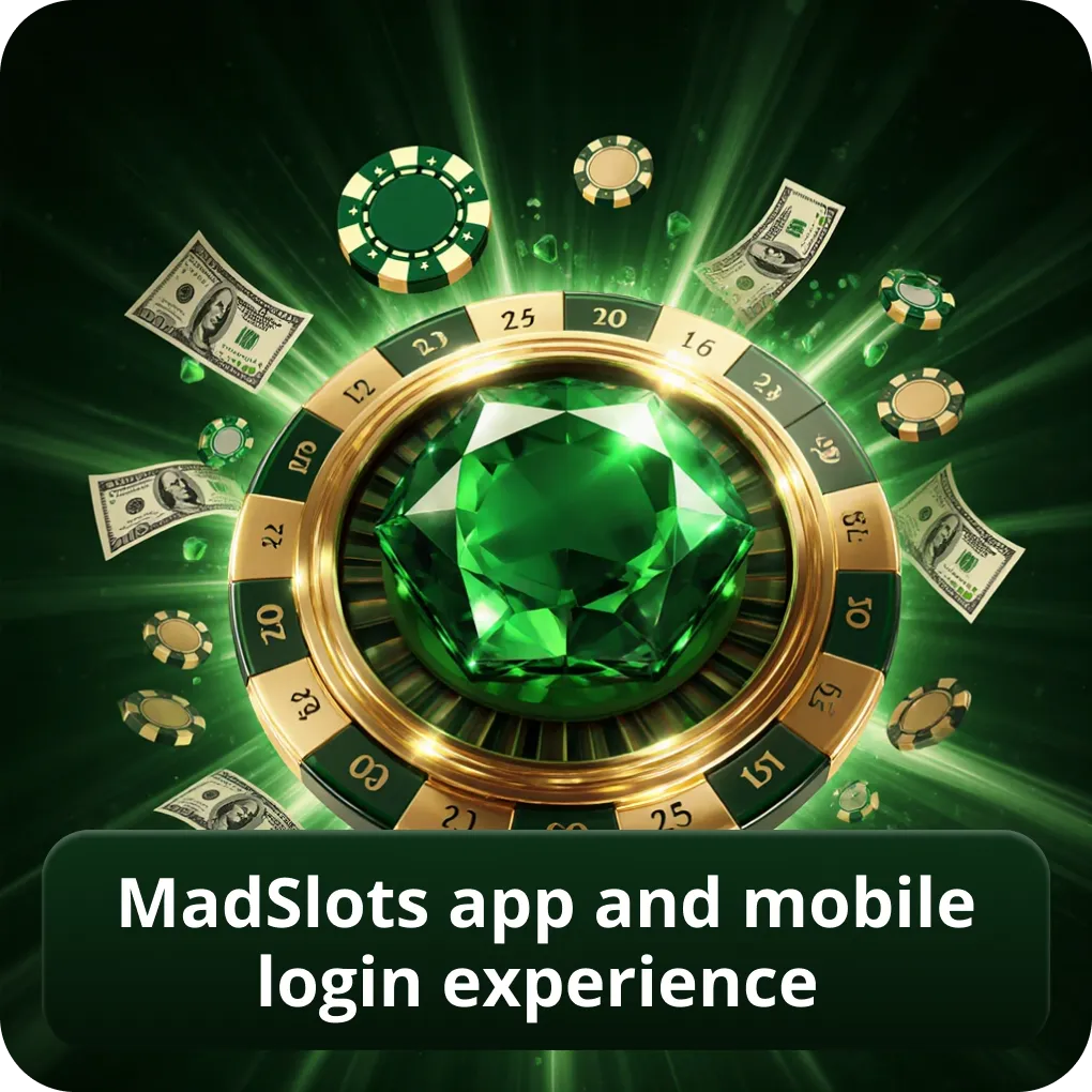 MadSlots App and Mobile Login Experience